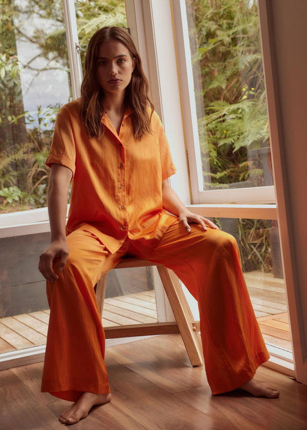 Vacation Pants | Orange Ombré