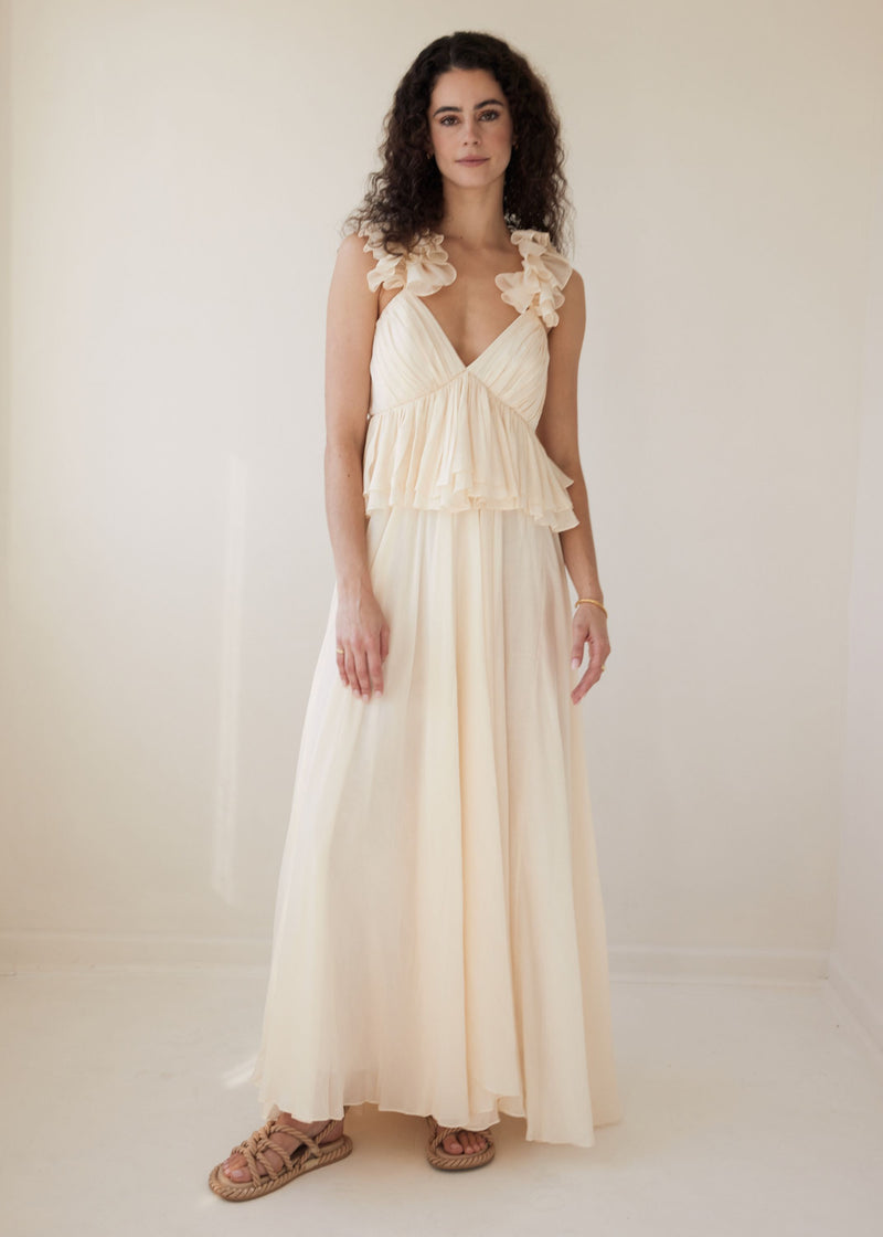 Lena Maxi | Cream